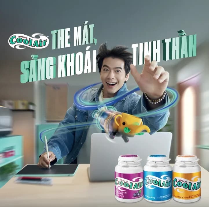 Wrigley Cool Air gum campaign